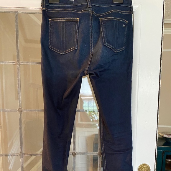 Rag & Bone High Rise Skinny Jeans - Picture 2 of 5